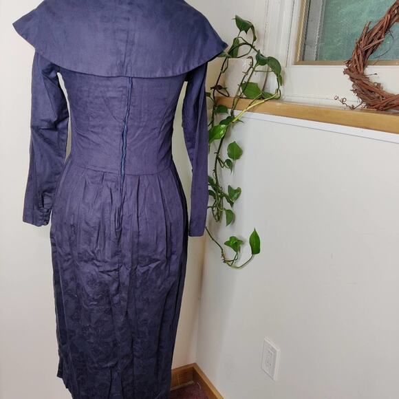 Vintage Laura Ashley Prairie Dress - Picture 4 of 13
